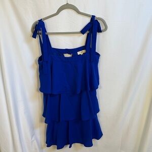 Entro Royal Blue Layered Camisole